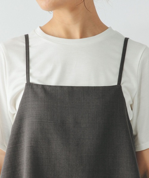 GLOBAL WORK（グローバルワーク）の「冷感サロペ＊Tシャツセット