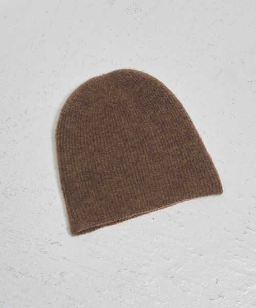 TODAYFUL(トゥデイフル)の「Soft Knit Beanie(ニットキャップ/ビーニー・レディース・ブラック/ブラウン・FREE)」の10枚目の写真