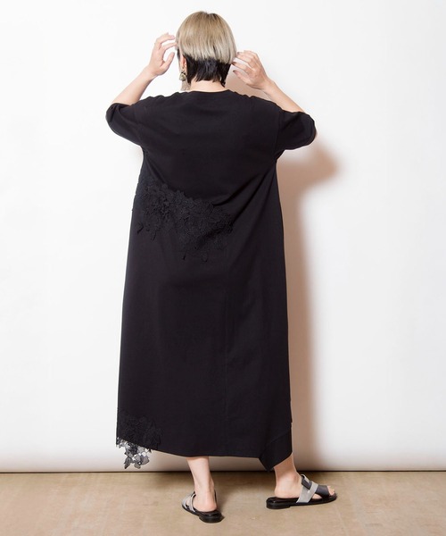 OSMOSIS(オズモーシス)の「レースモチーフワンピース(ワンピース・レディース・ホワイト/ブラック/カーキ・ONE SIZE)」の13枚目の写真
