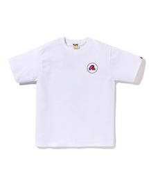 【AAPE by A BATHING APE】バックプリント クルーネック Tシャツ AAPE by A BATHING APE】バックプリント クルーネック Tシャツ