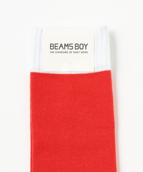BEAMS BOY（ビームスボーイ）の「【1/15再値下げ】発泡 プリント ソックス（ソックス/靴下・レディース・レッド/ベージュ/グリーン/ブルー/グレー・ONE SIZE）」の6枚目の写真
