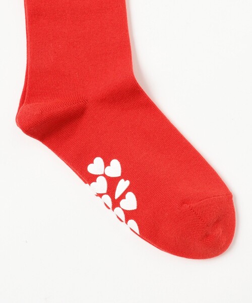 BEAMS BOY（ビームスボーイ）の「【1/15再値下げ】発泡 プリント ソックス（ソックス/靴下・レディース・レッド/ベージュ/グリーン/ブルー/グレー・ONE SIZE）」の7枚目の写真