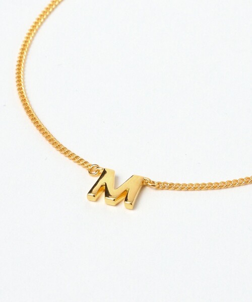 BEAMS BOY（ビームスボーイ）の「【1/15再値下げ】ブラス イニシャル ブレス（ブレスレット・レディース・R/A/S/M/K/H/Y・ONE SIZE）」の14枚目の写真