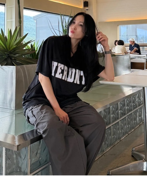 Vini(ヴィニ)の「メッシュ ラグビージャージ Tシャツ(Tシャツ/カットソー・メンズ・ブラック/グレー・LARGE/MEDIUM/SMALL)」の15枚目の写真