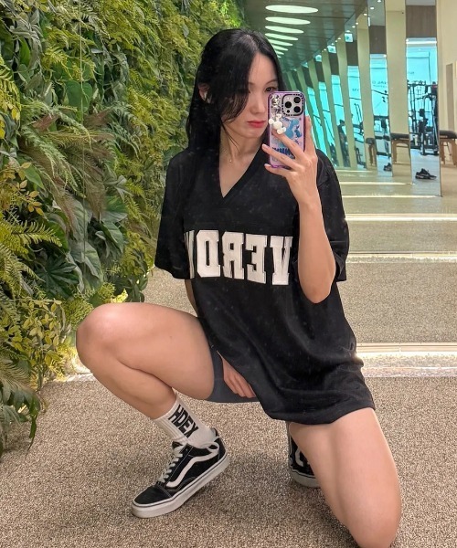 Vini(ヴィニ)の「メッシュ ラグビージャージ Tシャツ(Tシャツ/カットソー・メンズ・ブラック/グレー・LARGE/MEDIUM/SMALL)」の17枚目の写真
