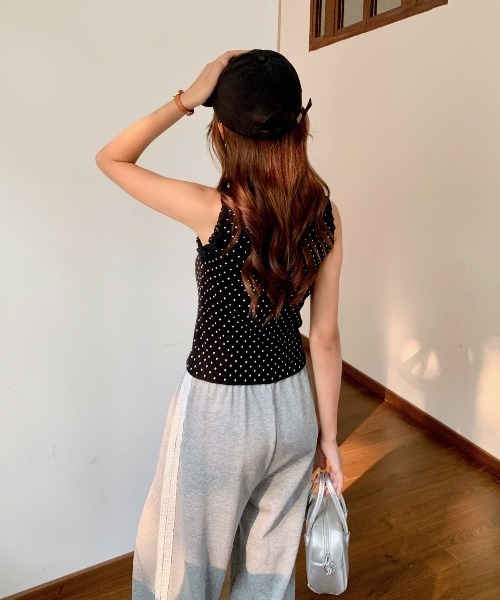 plage LI/PE fullneadle タンク open ニット セット plage LI/PE fullneadle タンク open ニット セット