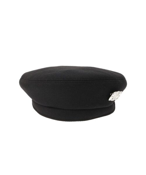 GYDA（ジェイダ）の「SymmetryGYDA ベレーCAP（ハンチング/ベレー帽・レディース・ブラック・FREE）」の2枚目の写真