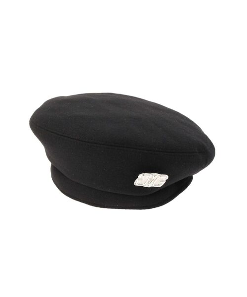 GYDA（ジェイダ）の「SymmetryGYDA ベレーCAP（ハンチング/ベレー帽・レディース・ブラック・FREE）」の9枚目の写真