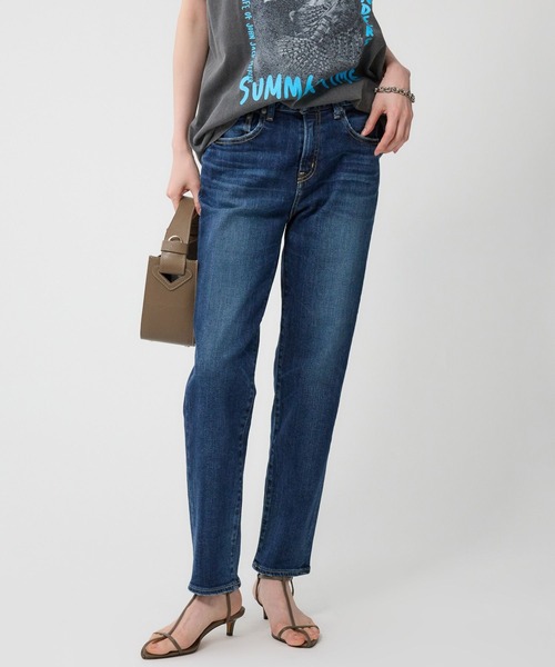 RED CARD TOKYO(レッドカード)の「【RED CARD】Anniv Casual(デニムパンツ・レディース・ダークネイビー/ネイビー・25/26/24)」の1枚目の写真