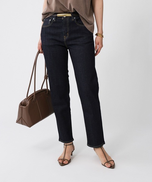 RED CARD TOKYO(レッドカード)の「【RED CARD】Anniv Casual(デニムパンツ・レディース・ダークネイビー/ネイビー・25/26/24)」の2枚目の写真