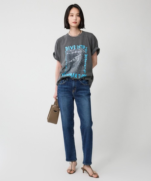 RED CARD TOKYO(レッドカード)の「【RED CARD】Anniv Casual(デニムパンツ・レディース・ダークネイビー/ネイビー・25/26/24)」の3枚目の写真