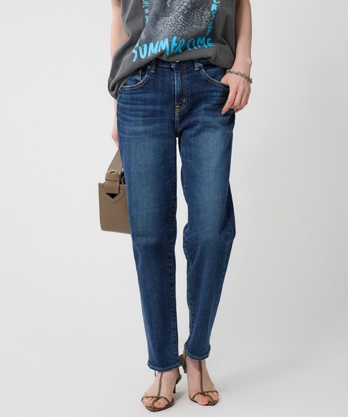 RED CARD TOKYO(レッドカード)の「【RED CARD】Anniv Casual(デニムパンツ・レディース・ダークネイビー/ネイビー・25/26/24)」の6枚目の写真