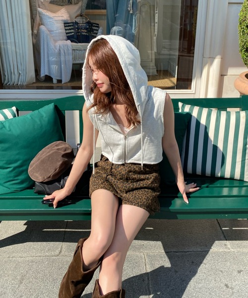 RAY CASSIN(レイカズン)の「ベルト付マイクロミニスカパン(スカート・レディース・ブラウン/キャメル/ブラウン系その他2・FREE)」の11枚目の写真