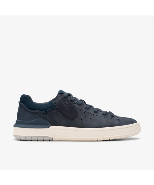 Clarks(クラークス)の「Courtlite2 Run / コートライト2ラン(ネイビーヌバック)(スニーカー・メンズ・ネイビー・UK10/UK9.5/UK9/UK8.5/UK8/UK7.5/UK7/UK6.5/UK6/UK11/UK10.5)」の1枚目の写真
