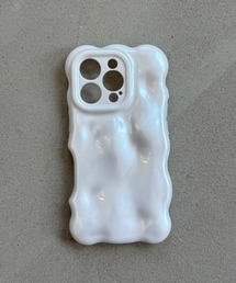 SANSeLF（サンセルフ）の「【SANSeLF】 ウェーブミラー バブルシルエット スマホケース iPhoneカバー アイフォンケース sac25a003（スマホケース/カバー）」