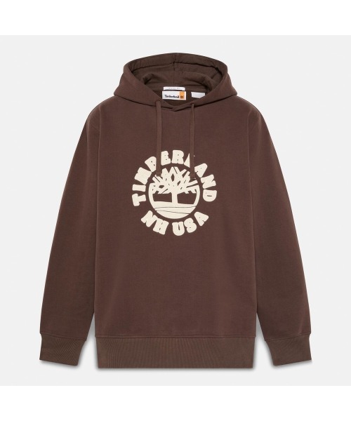 Timberland(ティンバーランド)の「ホリディ グラフィック フーディー メンズ(パーカー・メンズ・ダークブラウン・XX-LARGE/X-LARGE/SMALL/MEDIUM/LARGE)」の5枚目の写真