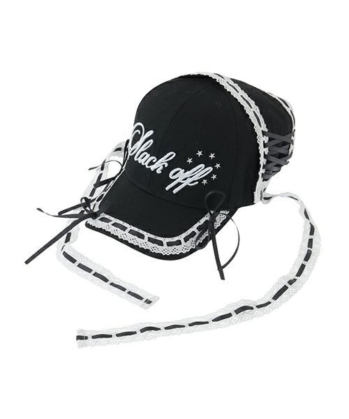 Candy Stripper（キャンディストリッパー）の「HEAD DRESS キャップ（キャップ・レディース・ピンク/カーキ/ブラック・FREE）」の11枚目の写真