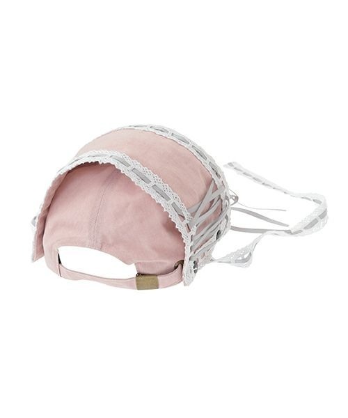 Candy Stripper（キャンディストリッパー）の「HEAD DRESS キャップ（キャップ・レディース・ピンク/カーキ/ブラック・FREE）」の15枚目の写真