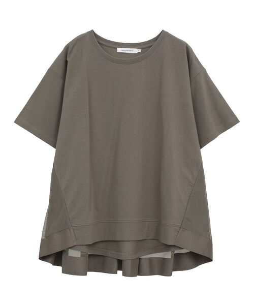 AMERICAN HOLIC(アメリカンホリック)の「バックチュールレイヤードカットプルオーバー(Tシャツ/カットソー・レディース・モカ/グレー系その他/ブラック/アイボリー・M/L)」の18枚目の写真