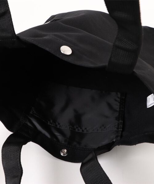 THRASHER(スラッシャー)の「【THRASHER/スラッシャー】Tote Shoulder M 2WAY ショルダーバッグ トートバッグ キャンバス(ショルダーバッグ・メンズ・ブラック/オフホワイト・FREE)」の6枚目の写真