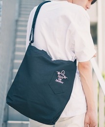 【THRASHER/スラッシャー】Tote Shoulder M　2WAY  ショルダーバッグ　トートバッグ　キャンバス