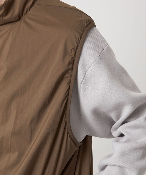 DAIWA（ダイワ）の「【別注】＜DAIWA＞PERTEX スタンドネック ベスト（ベスト・メンズ・ダークブラウン/ブラック・M/L/XL）」の21枚目の写真