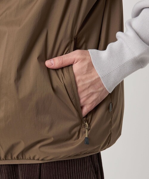 DAIWA（ダイワ）の「【別注】＜DAIWA＞PERTEX スタンドネック ベスト（ベスト・メンズ・ダークブラウン/ブラック・M/L/XL）」の16枚目の写真