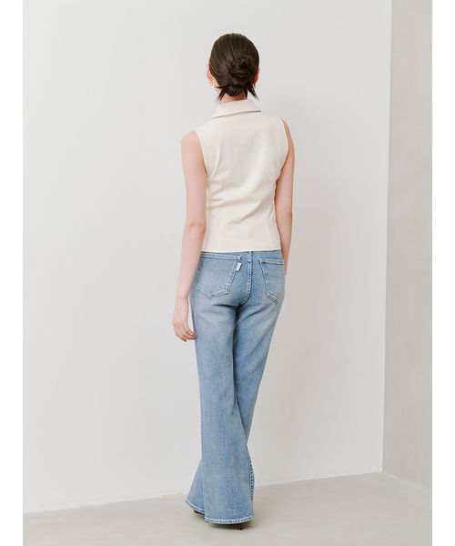 SNIDEL（スナイデル）の「ボウタイポロカットプルオーバー（Tシャツ/カットソー・レディース・ブラウン/アイボリー/ブラック・F）」の19枚目の写真