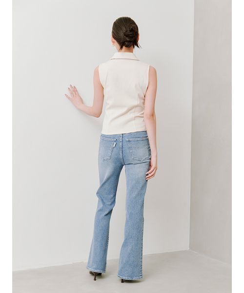 SNIDEL（スナイデル）の「ボウタイポロカットプルオーバー（Tシャツ/カットソー・レディース・ブラウン/アイボリー/ブラック・F）」の18枚目の写真