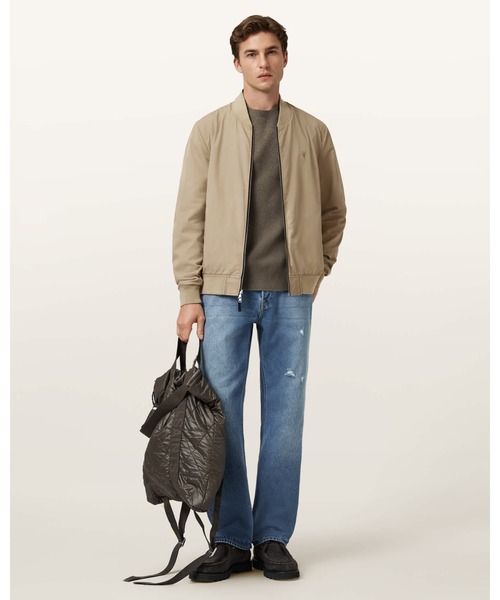 ALLSAINTS（オールセインツ）の「BASSETT REVERSIBLE RAMSKULL BOMBER JACKET | BASSETT リーバシブル ラムスカル ボンバー ジャケット（MA-1・メンズ・ブルー系その他・S/XS/L/M）」の2枚目の写真