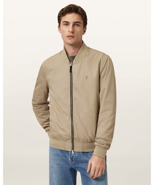 ALLSAINTS（オールセインツ）の「BASSETT REVERSIBLE RAMSKULL BOMBER JACKET | BASSETT リーバシブル ラムスカル ボンバー ジャケット（MA-1・メンズ・ブルー系その他・S/XS/L/M）」の4枚目の写真