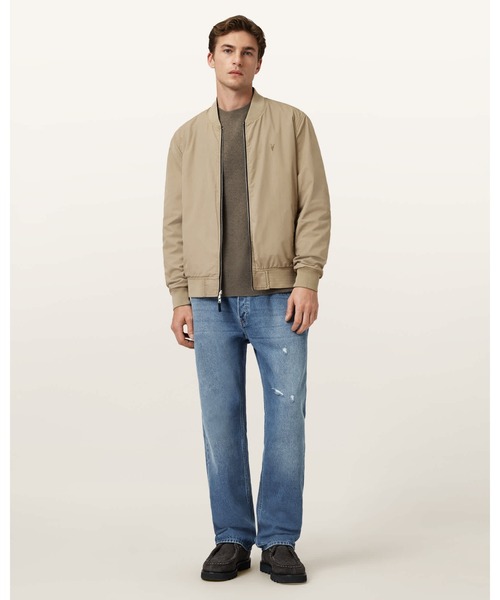 ALLSAINTS（オールセインツ）の「BASSETT REVERSIBLE RAMSKULL BOMBER JACKET | BASSETT リーバシブル ラムスカル ボンバー ジャケット（MA-1・メンズ・ブルー系その他・S/XS/L/M）」の5枚目の写真
