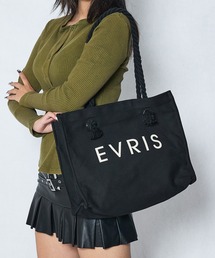 EVRIS | 【EVRIS/エヴリス】ロゴファブリック　プリントロープトートバッグ／A4収納可(トートバッグ)