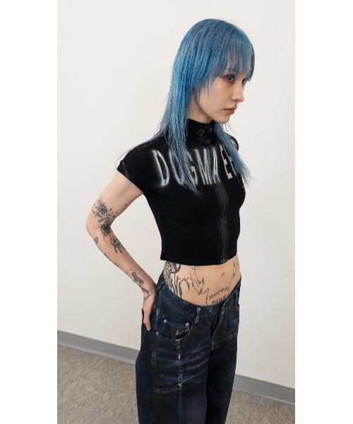 L.H.P（エルエイチピー）の「DOGMA EHKS/ドグマエークス/V CUT DENIM JEANS（デニムパンツ・レディース・ネイビー・M）」の10枚目の写真