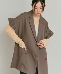 フリル付きブラウンジャケット 楽天市場】フリル ジャケットの通販