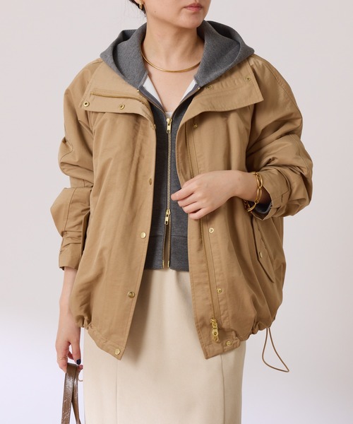 COLLAGE GALLARDAGALANTE　2023AW ナイロンブルゾン COLLAGE GALLARDAGALANTE 2023AW ナイロンブルゾン COLLAGE