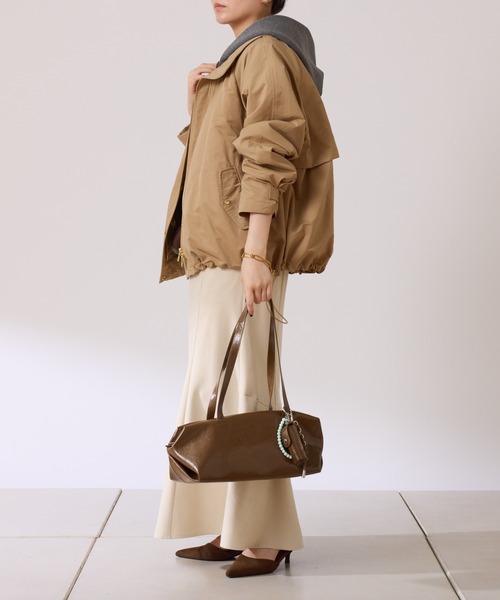 セール】ライナー付きスタンドネックブルゾン/2点セットアイテム