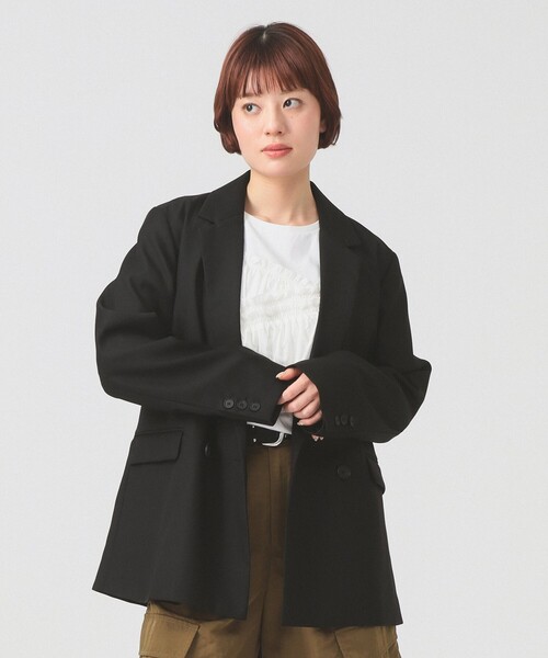 4ボタン ダブル テーラード ジャケット（テーラードジャケット）｜Ray