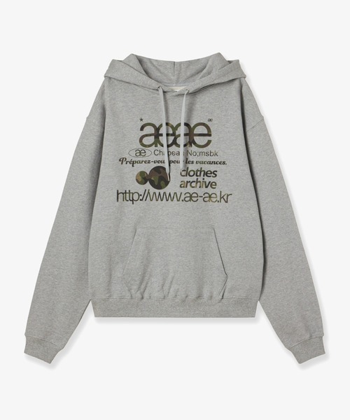 さくちゃんaeae WEB LOGO LOOSED HOODIE WEB LOGO LOOSED HOODIE（スウェット）｜aeae（エーイーエーイー）の