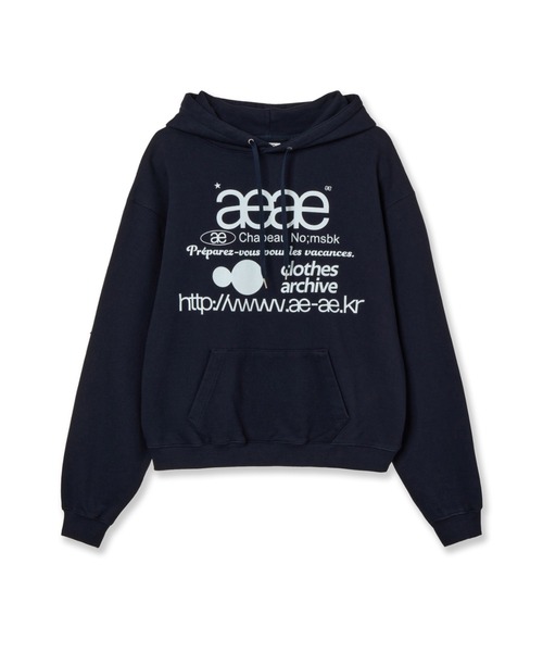 WEB LOGO LOOSED HOODIE（スウェット）｜aeae（エーイーエーイー）の