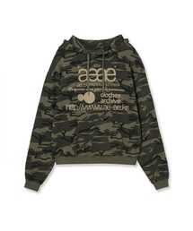 WEB LOGO LOOSED HOODIE