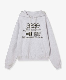 aeae(G[C[G[C[)WEB LOGO LOOSED HOODIE(XEFbg)