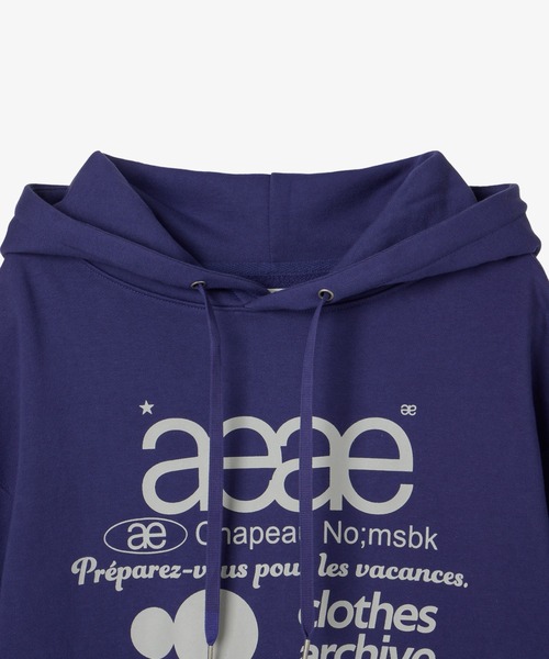 WEB LOGO LOOSED HOODIE（スウェット）｜aeae（エーイーエーイー