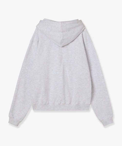 aeae（エーイーエーイー）の「WEB LOGO LOOSED HOODIE（スウェット・レディース・ブルー系その他/ネイビー/オートミール/グレー系その他/ライトグレー/ブルー/ダークベージュ/バーガンディー・MEDIUM/SMALL）」の9枚目の写真