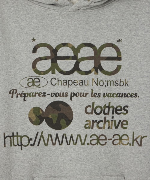 トップス aeae WEB LOGO LOOSED HOODIE WEB LOGO LOOSED HOODIE（スウェット）｜aeae（エーイーエーイー