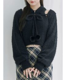 EATME | シャツカラーアンサンブルニットTOP(ニット/セーター)