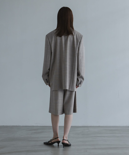 Noble（ノーブル）の「ELENI/エルニ ウールモヘアハーフパンツ（その他パンツ・レディース・グレー・FREE）」の8枚目の写真