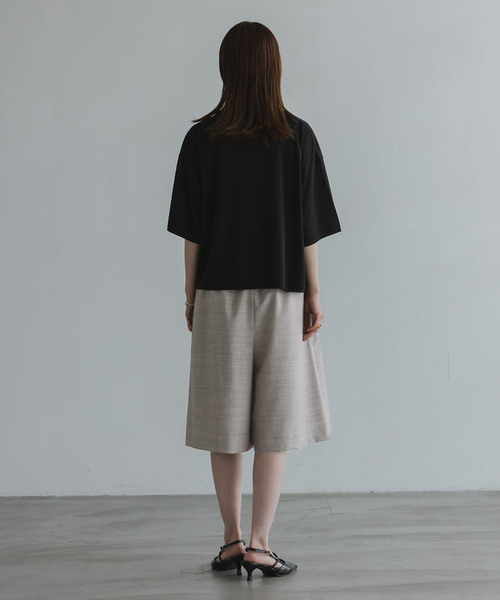 Noble（ノーブル）の「ELENI/エルニ ウールモヘアハーフパンツ（その他パンツ・レディース・グレー・FREE）」の14枚目の写真