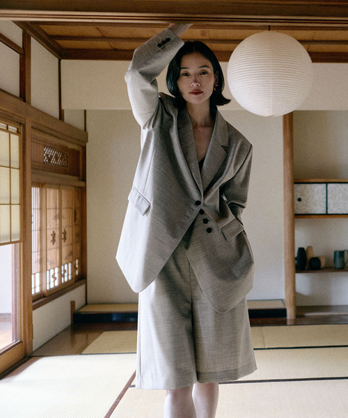 Noble（ノーブル）の「ELENI/エルニ ウールモヘアハーフパンツ（その他パンツ・レディース・グレー・FREE）」の16枚目の写真