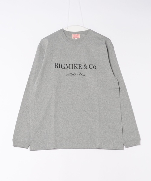 BIG MIKE（ビッグマイク）の「BIG MIKE ビッグマイク ラグジュアリー ロゴ 長袖 Tシャツ ロンT / 102538371（Tシャツ/カットソー・メンズ・ホワイト/ブラック/ヘザーグレー・LARGE/MEDIUM/X-LARGE）」の11枚目の写真